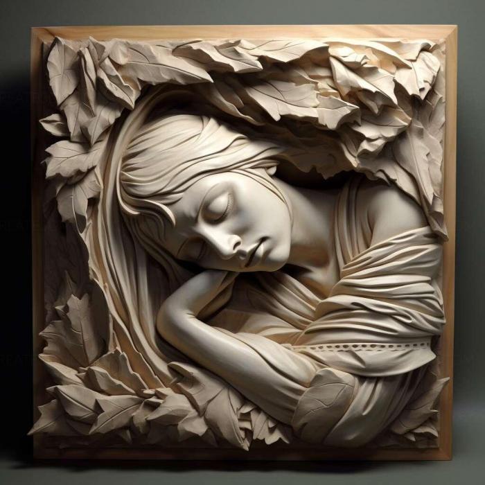 نموذج ثلاثي الأبعاد لآلة CNC 3D Art 